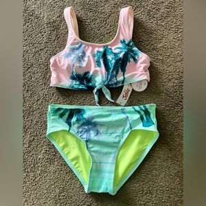 Justice tankini Size 14 NWT